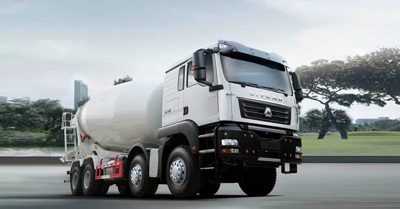 Mixer Truck 8x4 Sitrak C7H