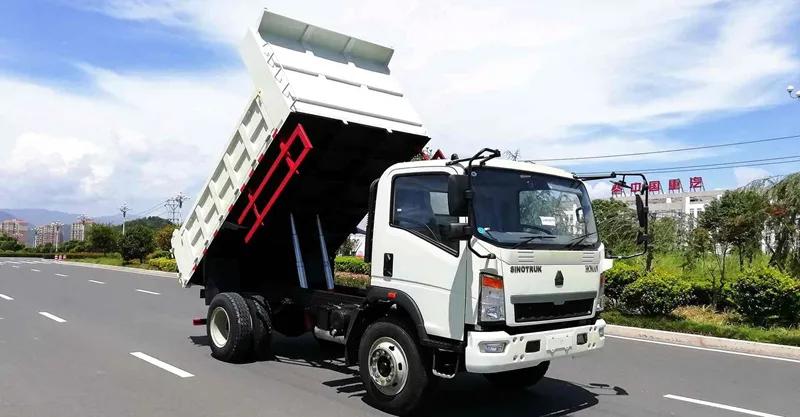 Tipper Truck 4x4 Sinotruk Light Truck 9T