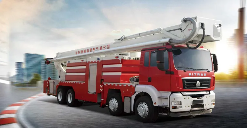 Fire Firection Truck 6x4 Howo أو Sitrak