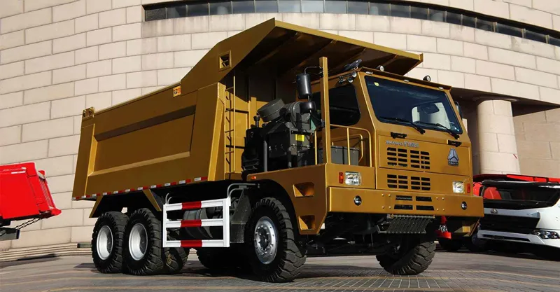 Mine Tipper Truck 6x4 Sinotruk سيارات خاصة