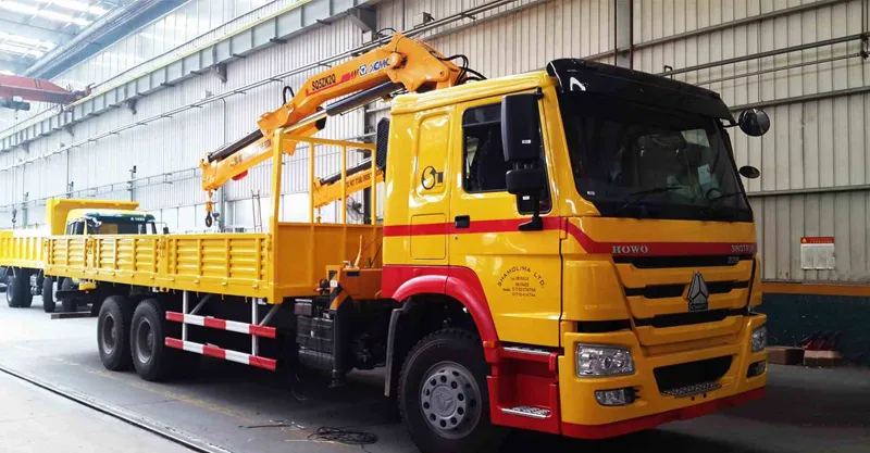 شاحنة مثبتة على الشاحنة 6x4 Howo