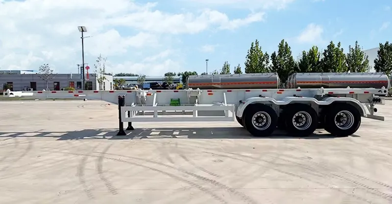 TRI AXLE Container Helederal Trailer
