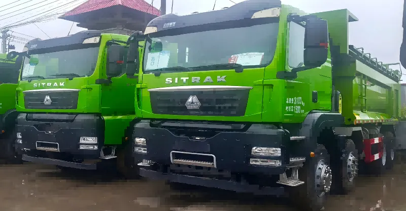 Tipper Truck 8x4 480 HP Sinotruk Sitrak G7