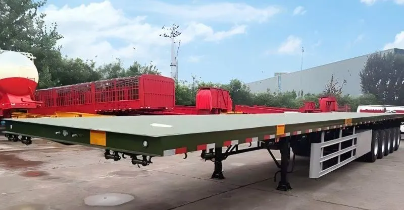 Triple Axle Flat Deck Trailer