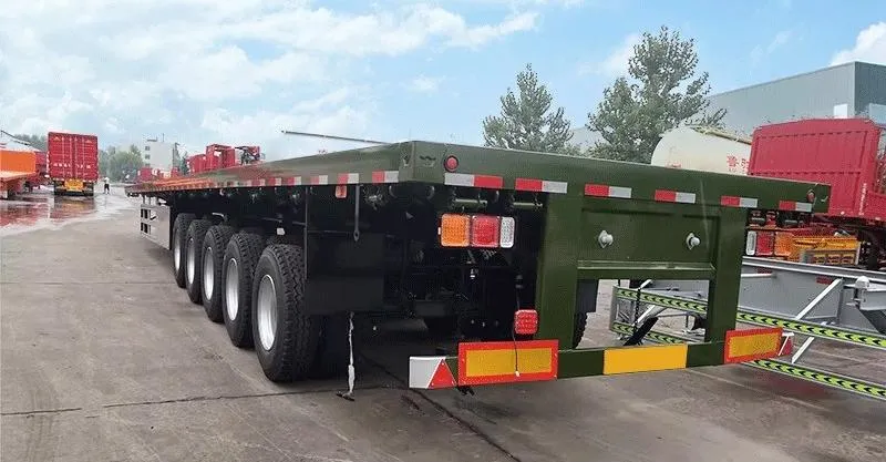 Triple Axle Flat Deck Trailer
