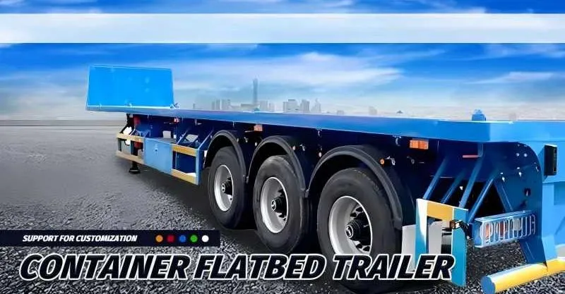 Triple Axle Flat Deck Trailer