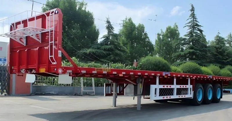40ft مسطح Tri Axle Trailer