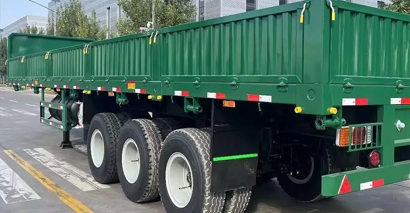 60 طنًا 3 TON 3 محور إسقاط نصف مقطورة