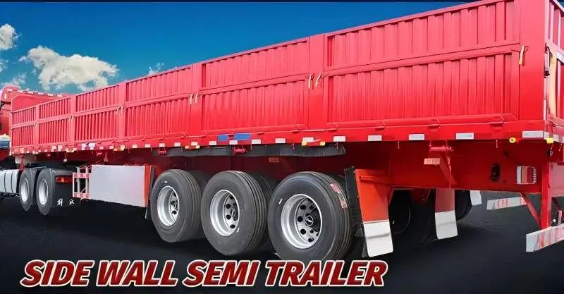 مقطورة عالية الجودة Dropside