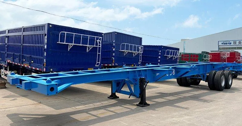 40ft Tri Axle Container Trailer