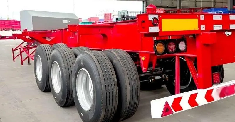 20ft Container Semi Semi Trailer للبيع