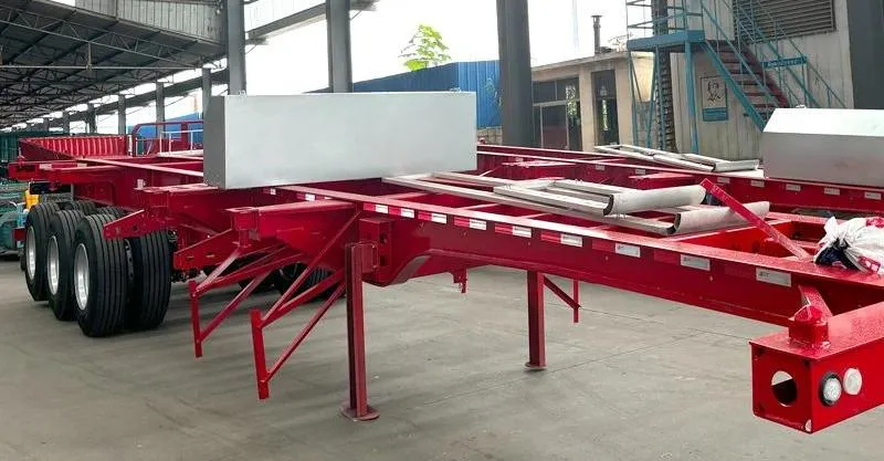 20ft Container Semi Semi Trailer للبيع