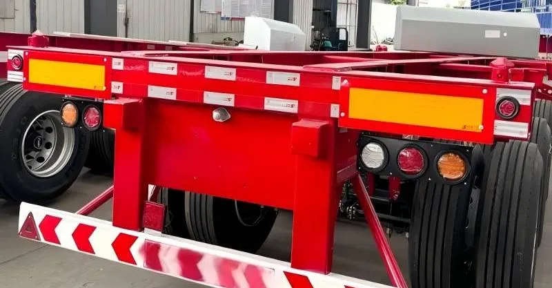 20ft Container Semi Semi Trailer للبيع