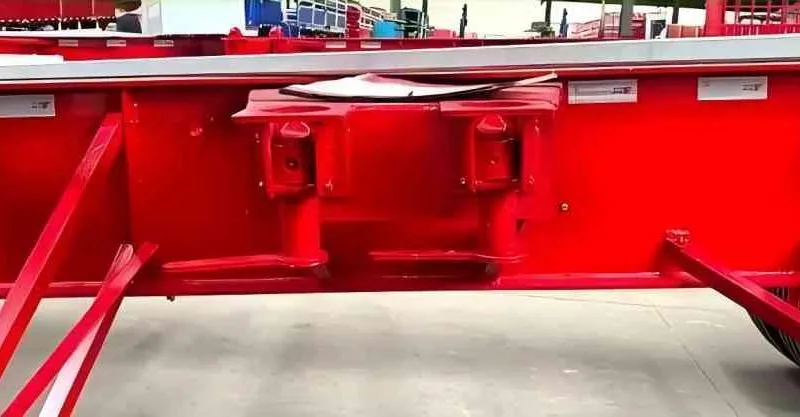 Tri Axle Skleton Semi Trailer