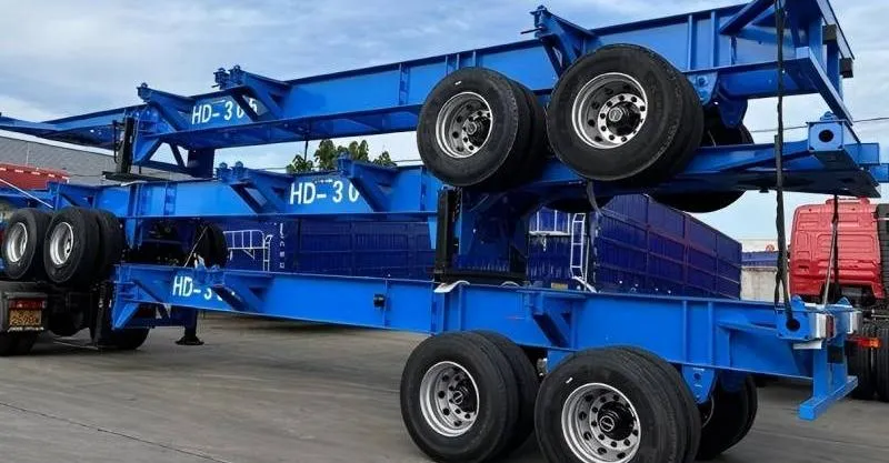 40ft 3 Axle Gooseneck Helectal Trailer