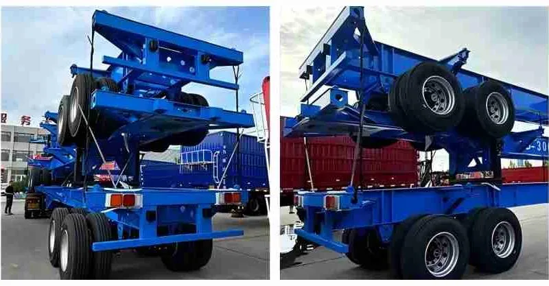 40ft 3 Axle Gooseneck Helectal Trailer