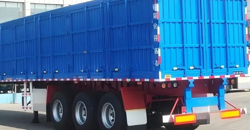 40 طن مربع نصف مقطورة