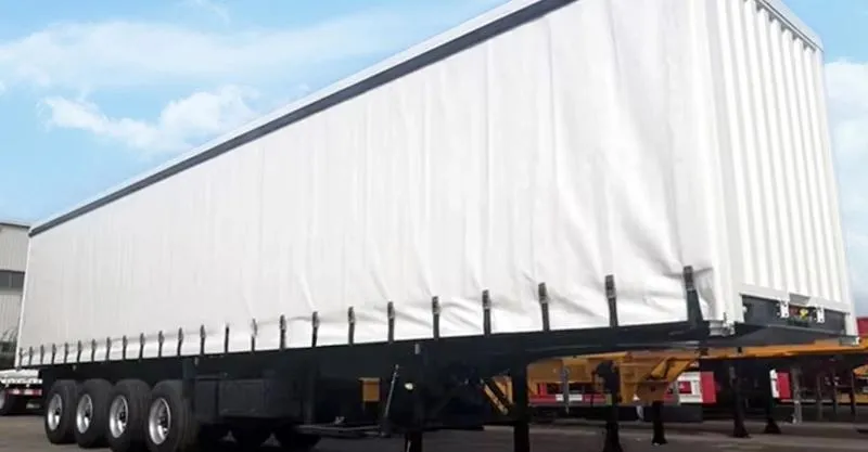 3 Axles Side Curtain Trailer للبيع