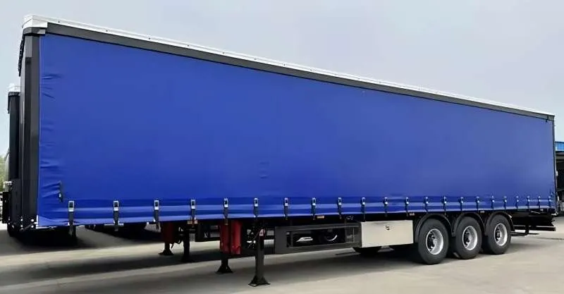 3 Axles Side Curtain Trailer للبيع