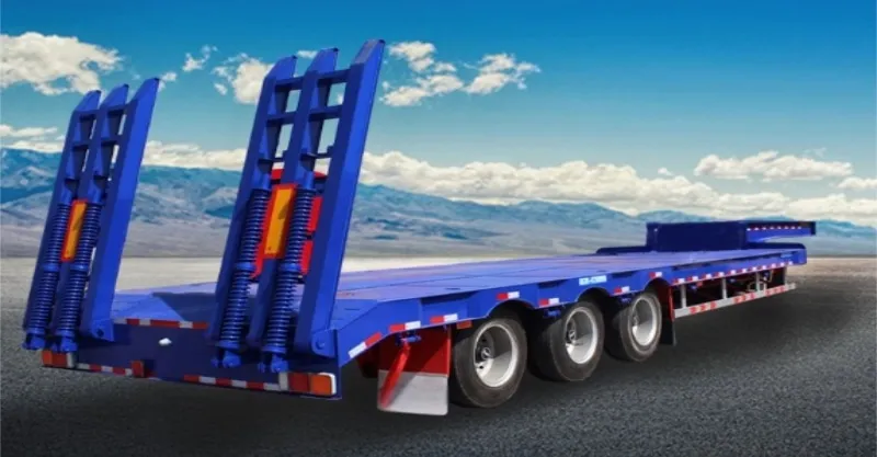 3 محور Lowboy Groenseck Trailer
