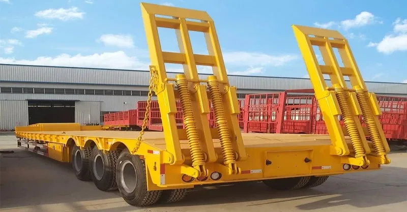45ft groenseck lowboy trailer