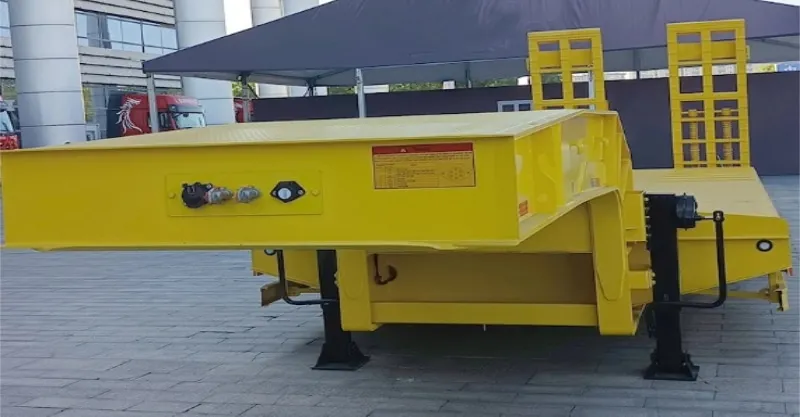 45ft groenseck lowboy trailer