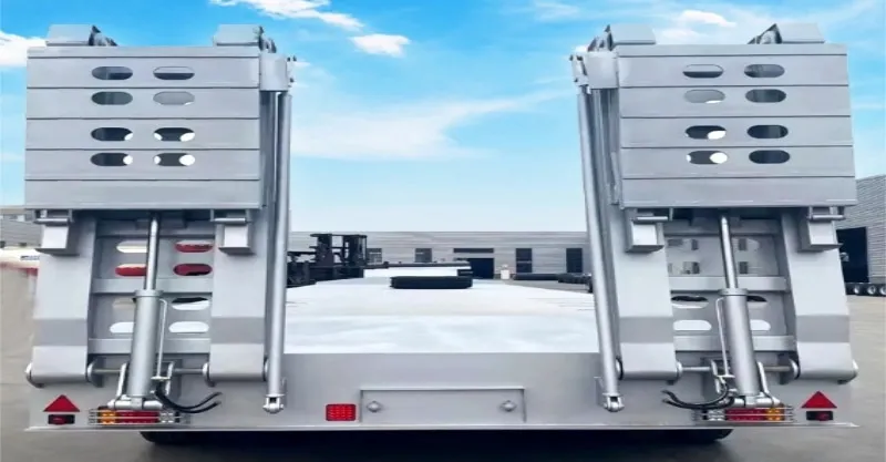 groenseck lowboy semi truck truck