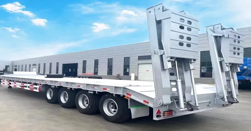 groenseck lowboy semi truck truck