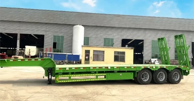 3 Trailer Lowbed Trailer للبيع