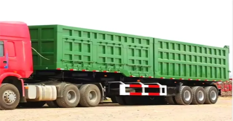 Side Tipper Dump Trailer