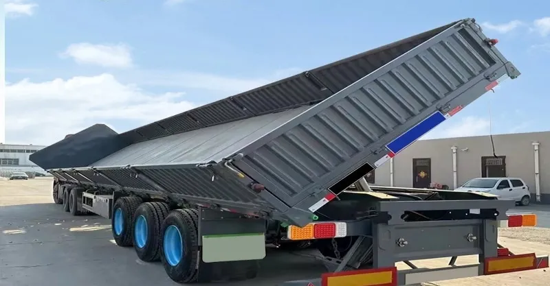 Type Type Side Tiper Semi Trailer