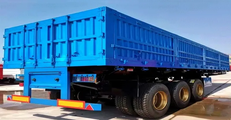Tri Axles Side Dump Trailer