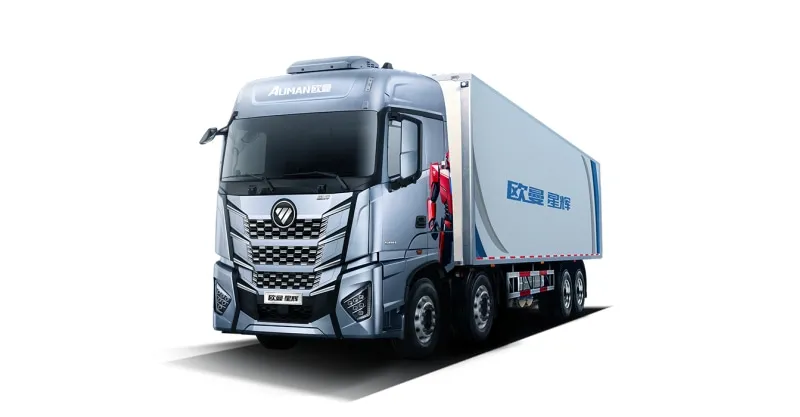 Auman Xinghui 13L580 حصان 8 × 4 شاحنة ديزل (BJ1329Y6GRL-02) الهيكل