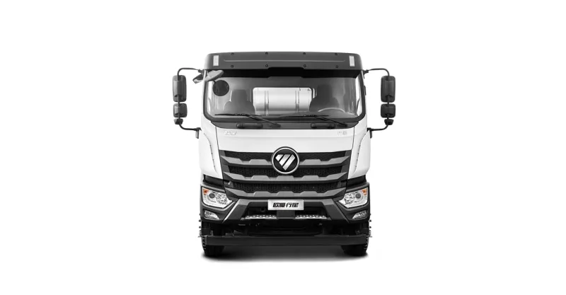 Auman Planetary 350 حصان 8 × 4 هيكل شاحنة الخلاط التقليدي